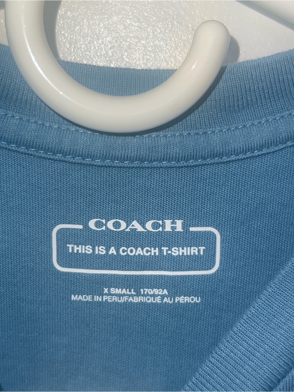 COACH and BALMAIN Short-Sleeve Logo Tee - Picture 4 of 4